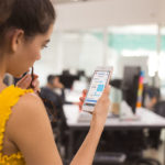 woman using move me slider